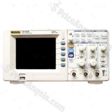 "rigol Ds1052e 5.6"" Tft Lcd 50mhz 2-channel Digital Color Storage Oscilloscope"