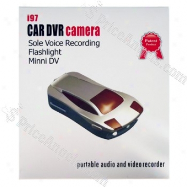 Rechargeable Av 3O0kp Pin-hole Spy Camera Disguised As Car Model With Micro Sd / Tf Card Slot And Car Bracket