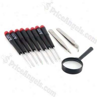 Repair Precision Electronics Torx Screwdriver Set(8-picec/black)