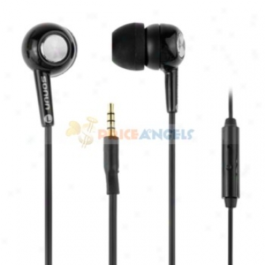 Sonun Sn-009p Stereo Super Bass Earphone Headphone With Microphone(black)