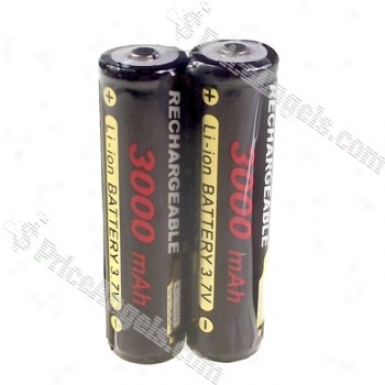 Sony 18650 3.7v 3000mah Rechargeable Lii-on Batteries(2-pack/co1or Assorted)