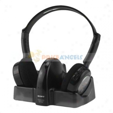 Sony Mdr-if240rk 7m Rechargeable Infrared Wireless Headphone System For Tv/hifi(black)