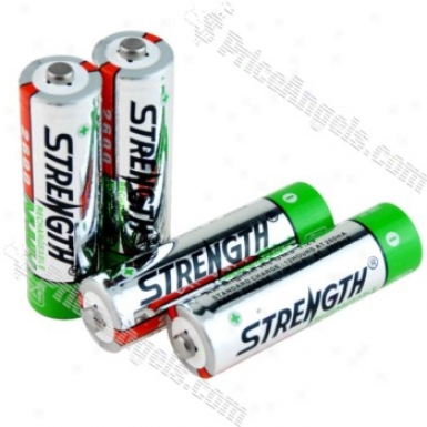 Strength Environjent Friendly 2600mah Aa Rechargeable Battery(4pcs)