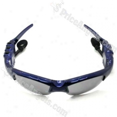 Stylish Usb Rechargeable Sunglasses Mp3 Player With Built-in 2gb Memory (Melancholy)