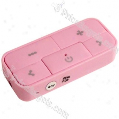 Super Mini Usb Powered Simple & Fun Mp3 Player With 2gb Built-n Memory (pink)