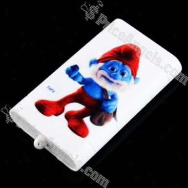 The Smurfs External Battery Pack For Iphone/htc/psp With Cellphone Adapters(papa Smurf)