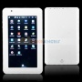 A11 4gb Android 4.0.3 Cortex-a8/1.2g Mhz 7-inch Capacitive Lcd Touch Sceeen Lozenge Pc La0top With Wifi Camera(white)