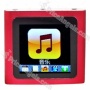 Designer's 1.5-inch Lcd Mp3/mp4 Portable Media Player With Fm Radio/g-sensor-red(2gb)