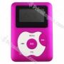 "designer's 1.25"" Lccd Display Usb Rechargeable Mp3 Player With Loudspeaker (built-n 2gb Memory) - Purple"