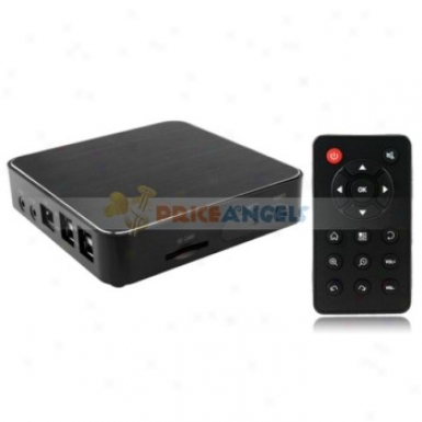 Tv2918 Full Hd 1080p Android 2.3 Internet Wifi Tv Box Media Plaer With Sd/usb/hdmi/ypbpr/rj45(black)