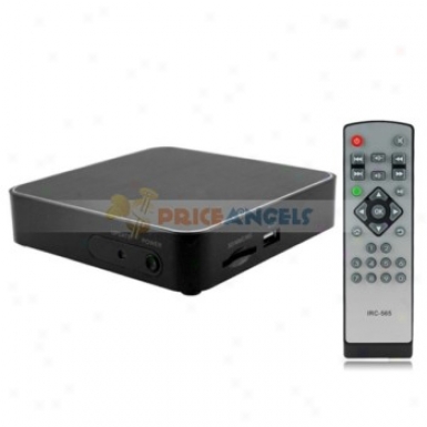 Tv8726 Full Hd 1080p Android 2.3 Internet Wifi Tv Box Media Plyaer With Sd/usb/hdmi/ypbpr/rj45(black)