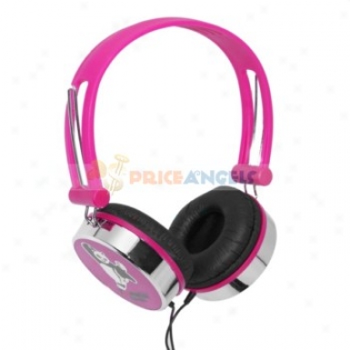 Tymed Tm-005 Kung Fu Panda Fashion Stereo Headset Headphone(magenta)