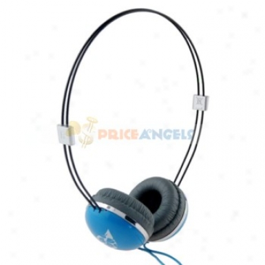 Tymed Tm013 Stereo 3.5mm Headset Headphone Earphone Earpiece For Mp3 Mp4 Cd Player(blue)