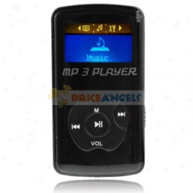 Uggu G-50 2gb 1.1-inch Screen Stereo Mp3 Player With Speqker(black)