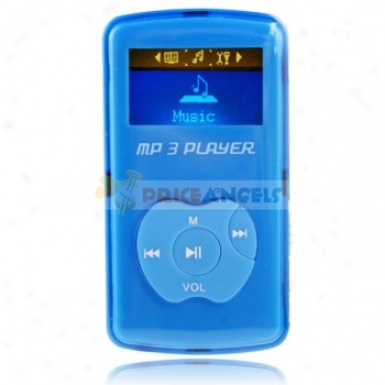 Uggu G-50 2gb 1.1-inch Screen Stereo Mp3 Player With Speaker(blue)