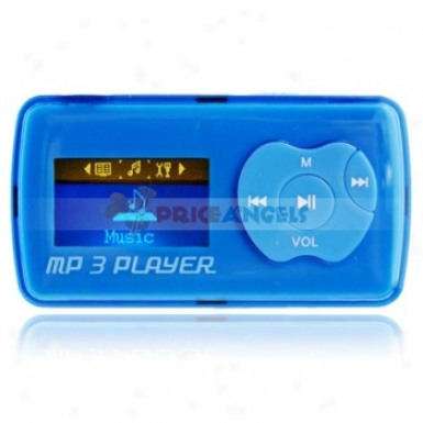 Uggu G39 2gb 1.1-inch Screen Stereo Mp3 Player With Speaker(blue)