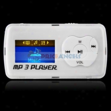 Uggu G39 2gb 1.1-inch Screen Stereo Mp3 Player With Speaker(white)