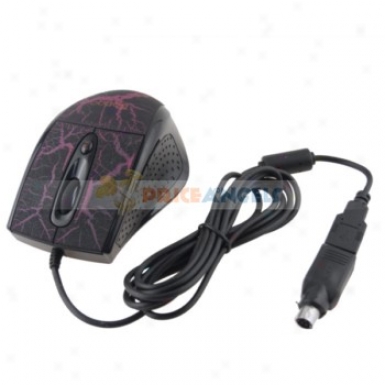 Usb 3.0/2.0/1.1 Optical Flourish Wheel Gaming Mouse/mice For Laptop/pc(black)