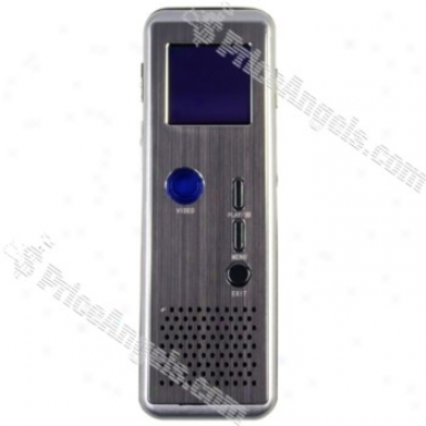 Usb Rechargeable 1.3mp Pin-hole Motion-detection Spy Av Camera Voice Recorder With Mp3/fm (4gb)