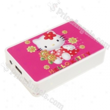 Usb Rechargeable Card Mp3 Speaker-kitty(sd/sdhc/usb)