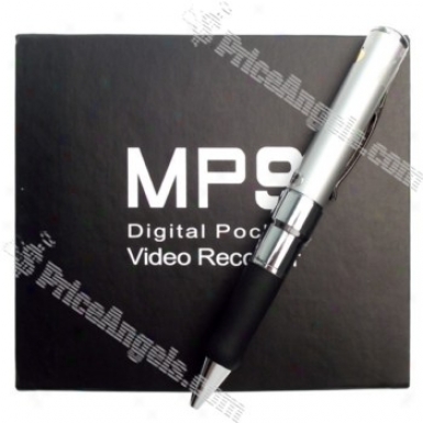 Usb Rechargeable Digital Pin-hole Spy Av Camera Disguised As Working Pen (4gb) - Eu Charger