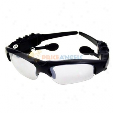 Usb Rechargeable Sunglasses Mp3 Player With Bluetooth (built-in 2gb / Us Plug)