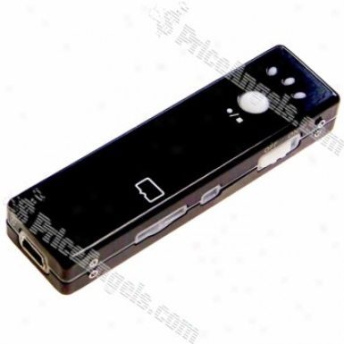 Usb Rechargeable Tiny Ninja Spy Camera 3gp Digital Video Recorder With Tf Card Slot (4gb) - Black