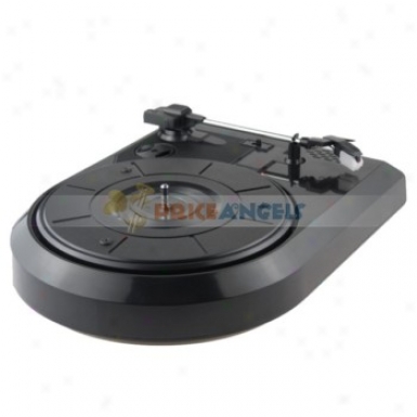 Usb Turntable Player Vinyl Lp Records Converter Audio Phonograph Grqmophone Electrola Speaker For Audiophiles(us Plug)