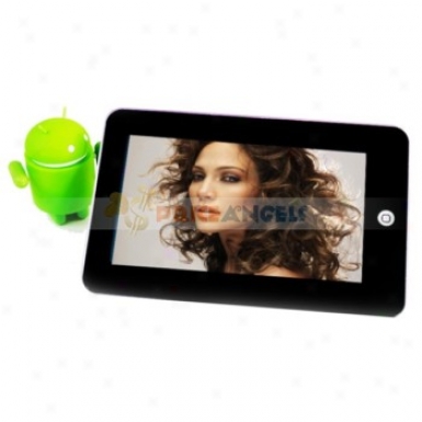 W702 4gb Android 2.2 7-inch Touch Screen Tablet Pc With Wifi/3g/tf Card Slot(black)