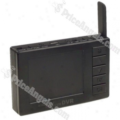 Wireless 2.4ghz 2.4-inch Lcd 4 Chqnnel Dogital Video Recoder With Pinhole Camera System