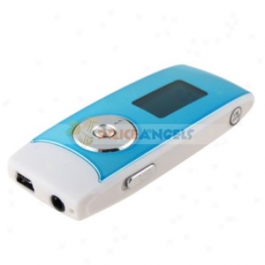 Wk-311 1.1-inch Lcd Scre3n Portable 4gb Digital Mp3 Player Music Player With Fm(blue)