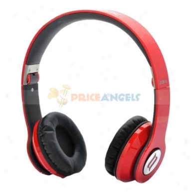 Zoor On-ear Foldable Hifi Stearo Headset Headphone Red