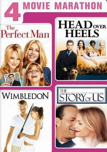 4 Movie Marathon: The Perfecy Man/head Throughout Heels/wimbledon/the Story Of Us