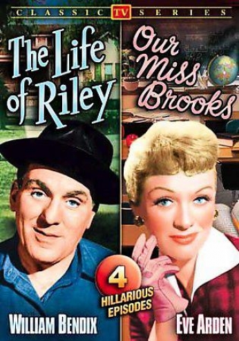 50's Tv Comedy Double Feature: Life Of Riley/our Miss Brooks