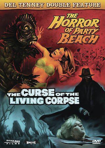 Del Tenney Double Feature: Horror At Party Beach/curse Of The Livelihood Corpse