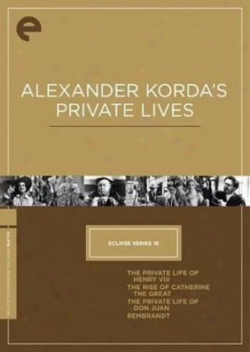 Eclipse Series 16: Alexander Korda's Private Lives