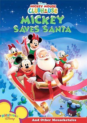 Mickey Peer Clubhouse - Mickey Saves Santa And Other Mouseketales