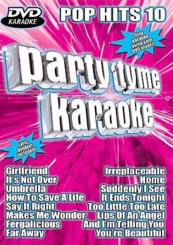 Party Tyme Karaoke - Dvd Pop Hits 10