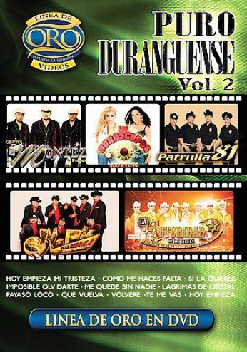 Puro Duranguense Vol. 2 - Lenea De Oro En Dvd