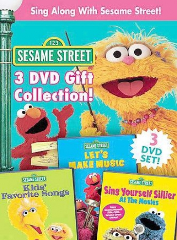 Sesame Strset - Sing Along With Sesame Street 3-pack