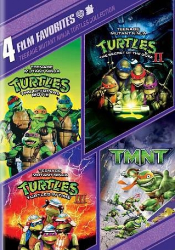 Teenage Mutant Ninja Turtles Collection: 4 Film Favorites