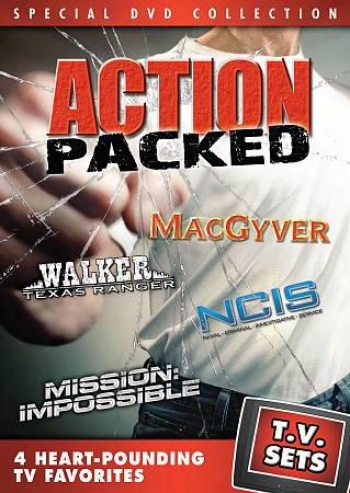 T.v. Sets - Action Packed - Macgyver/walker, Texas Ranger/ncis/mission: Impossib