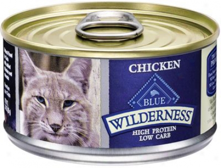 Blue Buffalo Wilderness Canned Cat Turkey 3 OzC ase 24