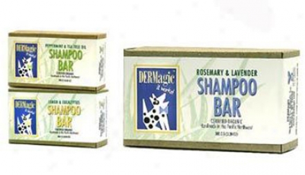 Dermagic Shampoo Bars Peppermint & Tea Tree Oil 3.5oz