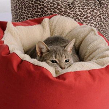 Dog Gone Smart Cat Bed Brown (qs)