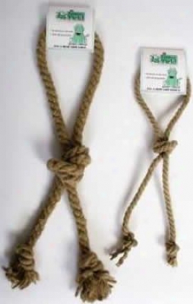 From The Scene of military operations Tug-a-loop Natural Dog Toy Large