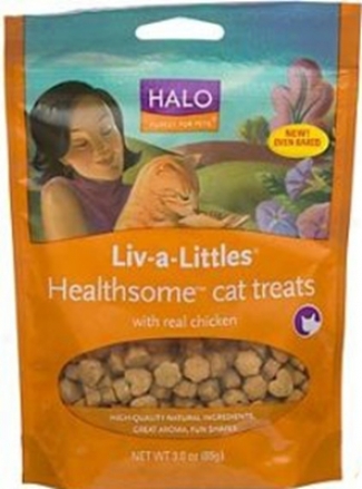 Halo Healthsome Cat Treats - Seafood Combo
