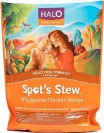 Halo Spot's Hot-house Dry Dg Food Lamb 4 Lbs