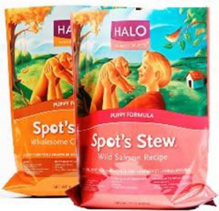 Halo Spot's Stew Dry Puppy Food Chicken 10 Lb. Bag