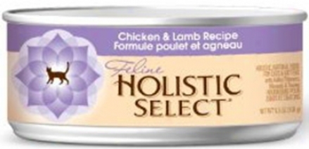Holistic Select Cabned Cat Salmon&shrimp 5.5 Oz Case 24